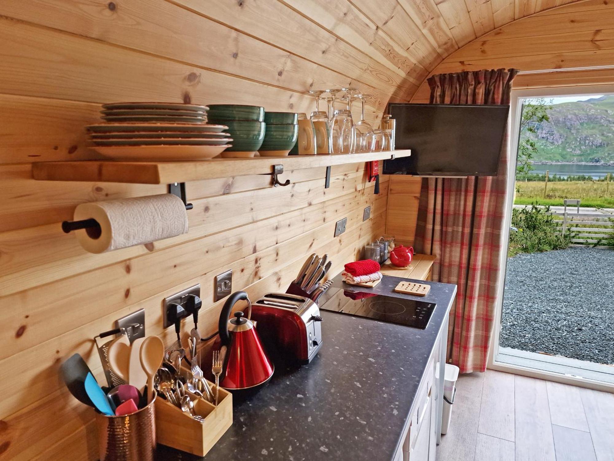Rowan Gorgeous Glamping Hideaway Apartment Durnamuck Exterior photo